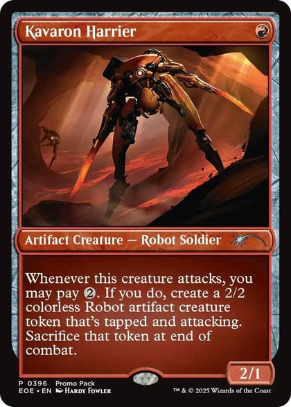 Kavaron Harrier, Promo Pack: Edge of Eternities 396