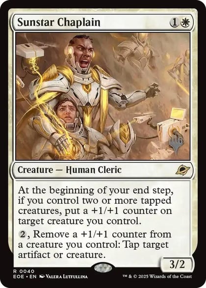 Sunstar Chaplain, Promo Pack: Edge of Eternities 40