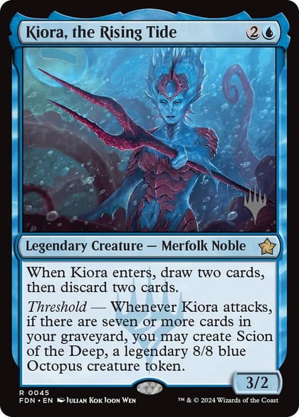 Kiora, the Rising Tide, Promo Pack: Edge of Eternities 45