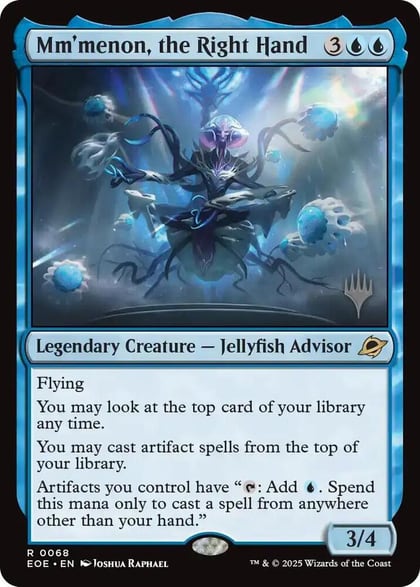 Mm'menon, the Right Hand, Promo Pack: Edge of Eternities 68