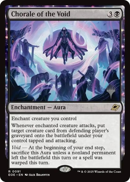 Chorale of the Void, Promo Pack: Edge of Eternities 91