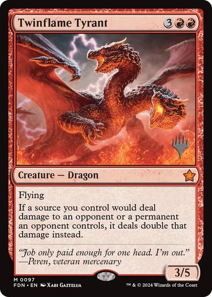Twinflame Tyrant, Promo Pack: Edge of Eternities 97