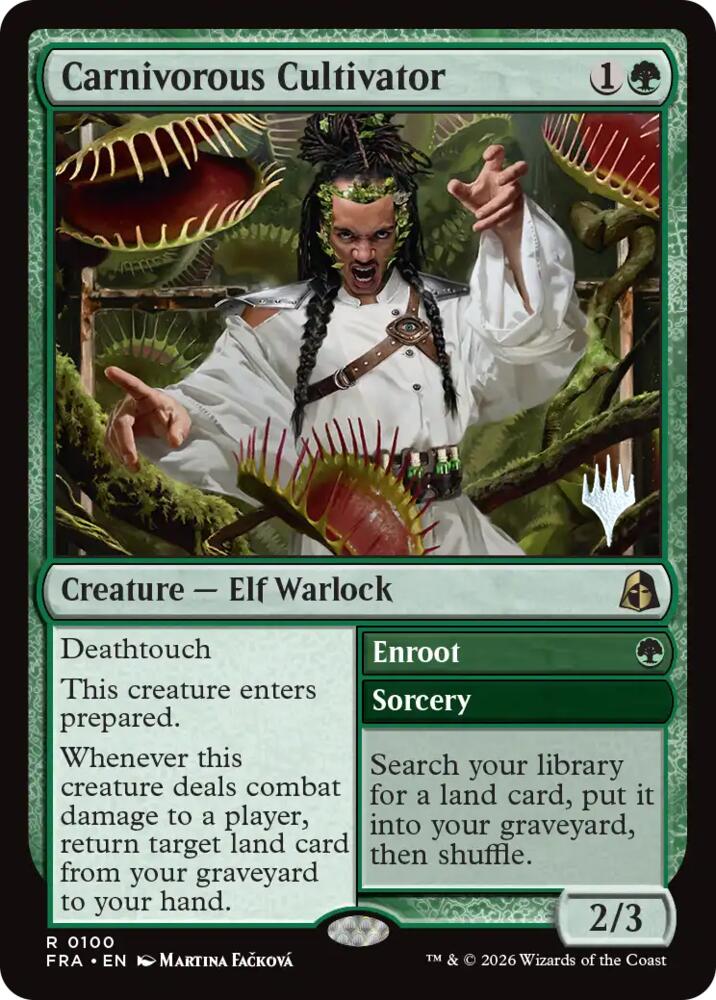 Carnivorous Cultivator, Promo Pack: Reality Fracture 100