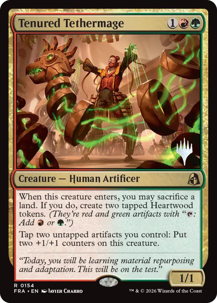 Tenured Tethermage, Promo Pack: Reality Fracture 154