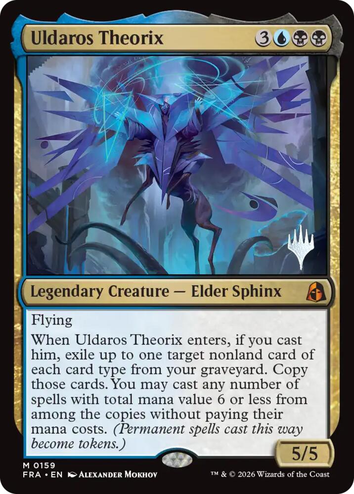 Uldaros Theorix, Promo Pack: Reality Fracture 159