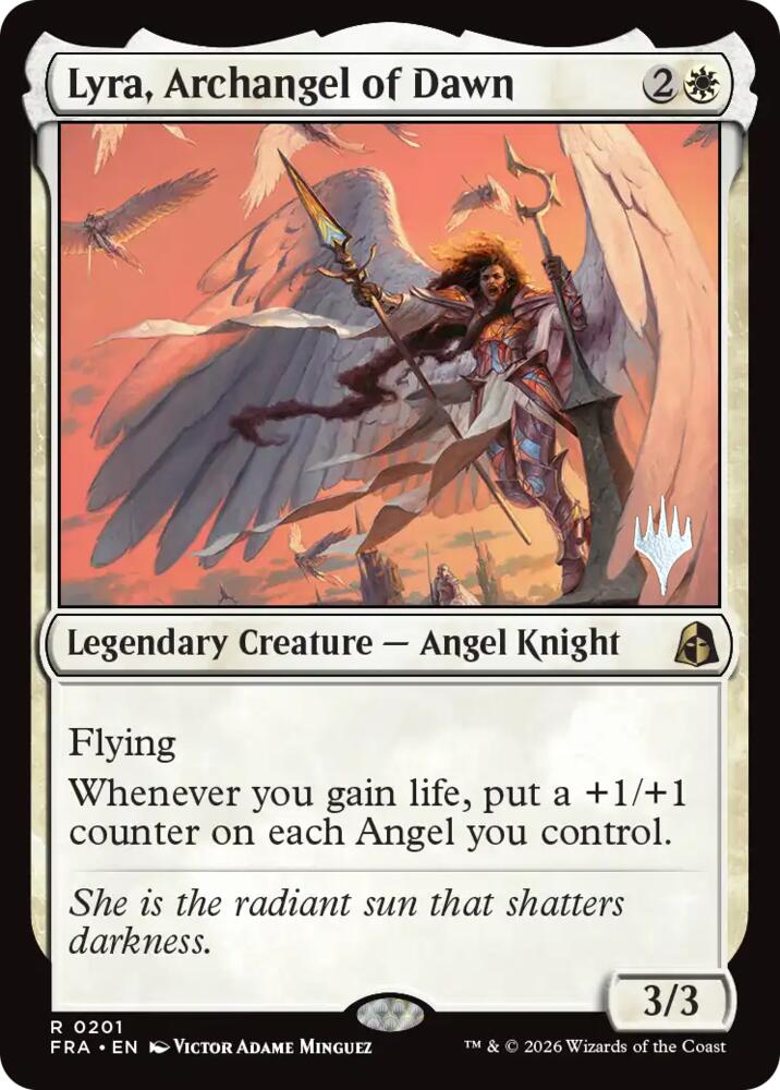 Lyra, Archangel of Dawn, Promo Pack: Reality Fracture 201