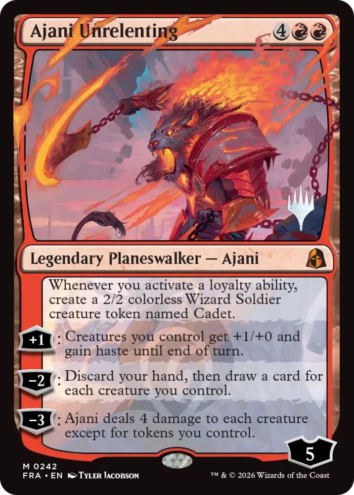 Ajani Unrelenting, Promo Pack: Reality Fracture 242
