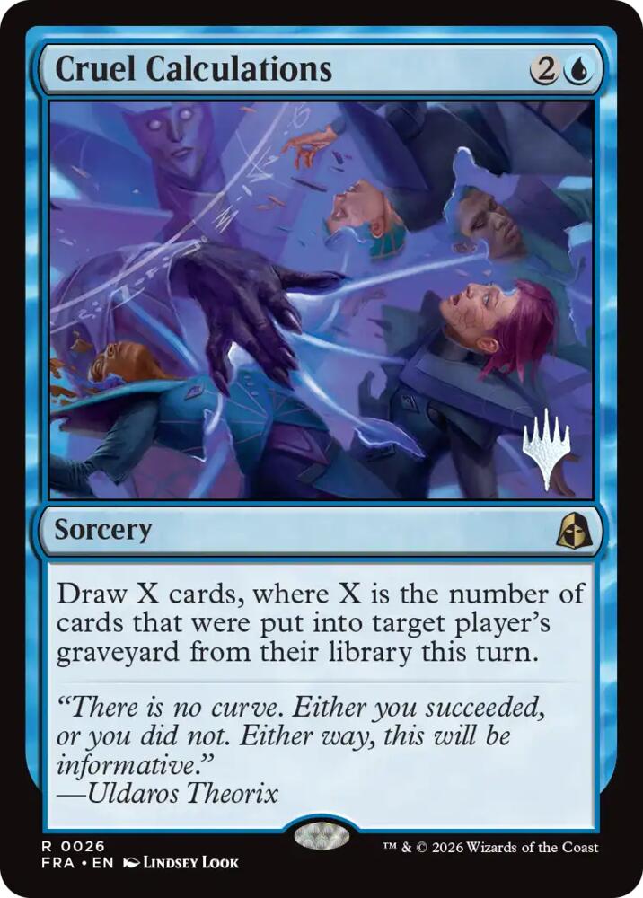 Cruel Calculations, Promo Pack: Reality Fracture 26