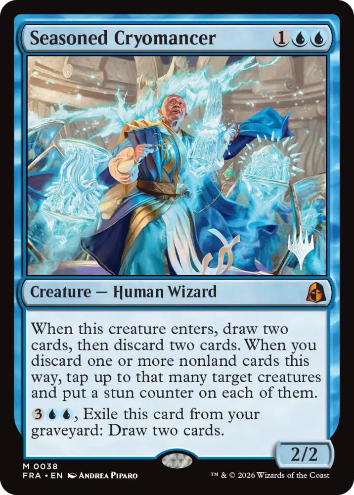 Seasoned Cryomancer, Promo Pack: Reality Fracture 38