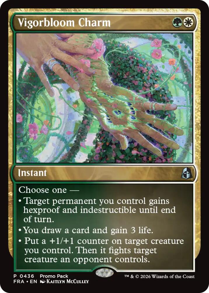 Vigorbloom Charm, Promo Pack: Reality Fracture 436