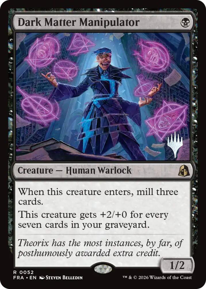 Dark Matter Manipulator, Promo Pack: Reality Fracture 52