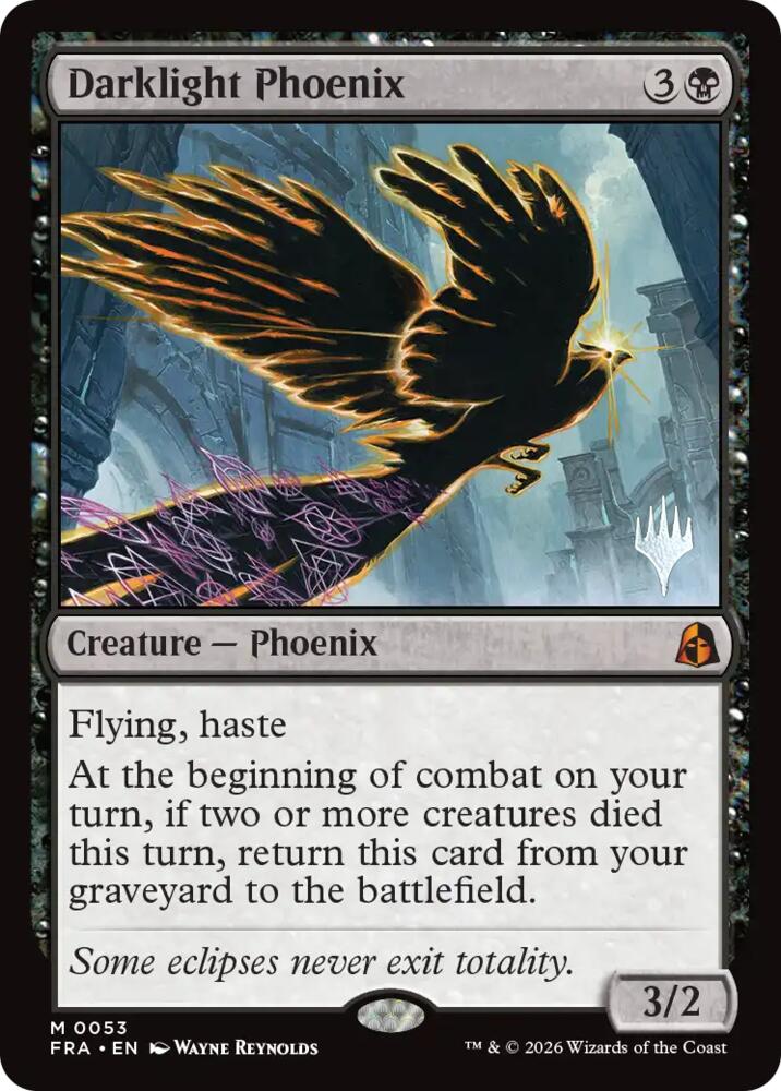 Darklight Phoenix, Promo Pack: Reality Fracture 53