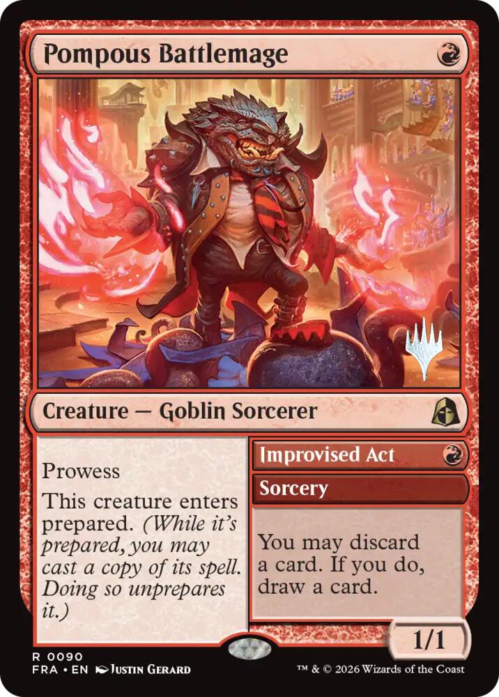Pompous Battlemage, Promo Pack: Reality Fracture 90