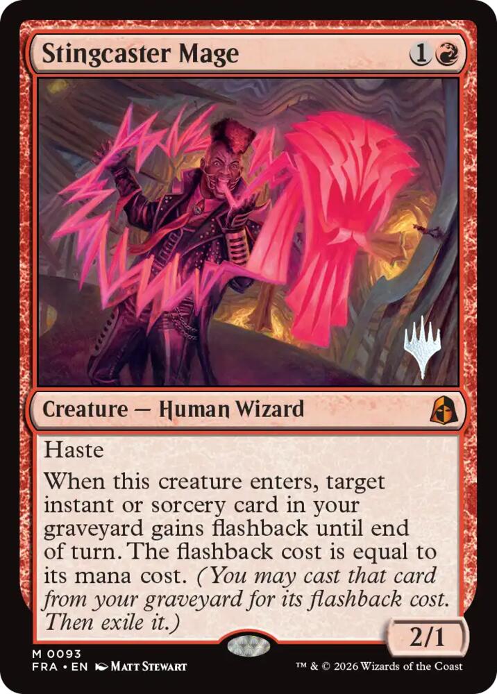 Stingcaster Mage, Promo Pack: Reality Fracture 93