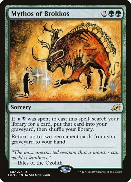 Mythos of Brokkos, Promo Pack: Ikoria 168