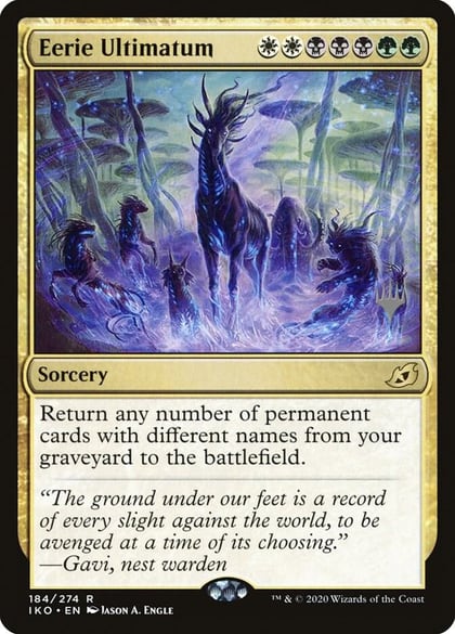 Eerie Ultimatum, Promo Pack: Ikoria 184