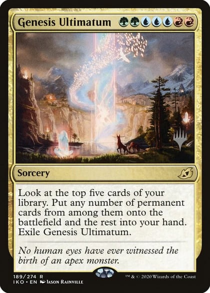 Genesis Ultimatum, Promo Pack: Ikoria 189