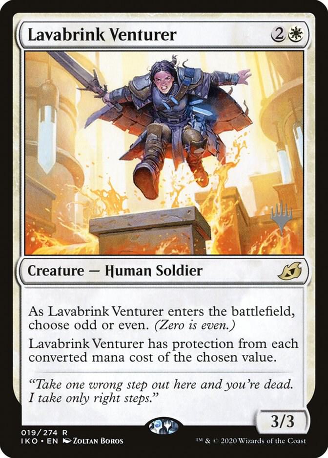 Lavabrink Venturer, Promo Pack: Ikoria 19