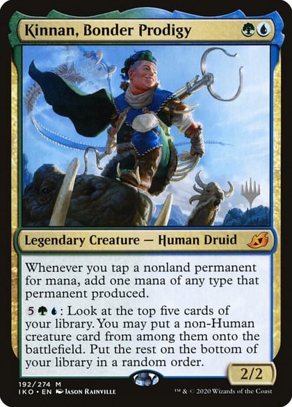Kinnan, Bonder Prodigy, Promo Pack: Ikoria 192