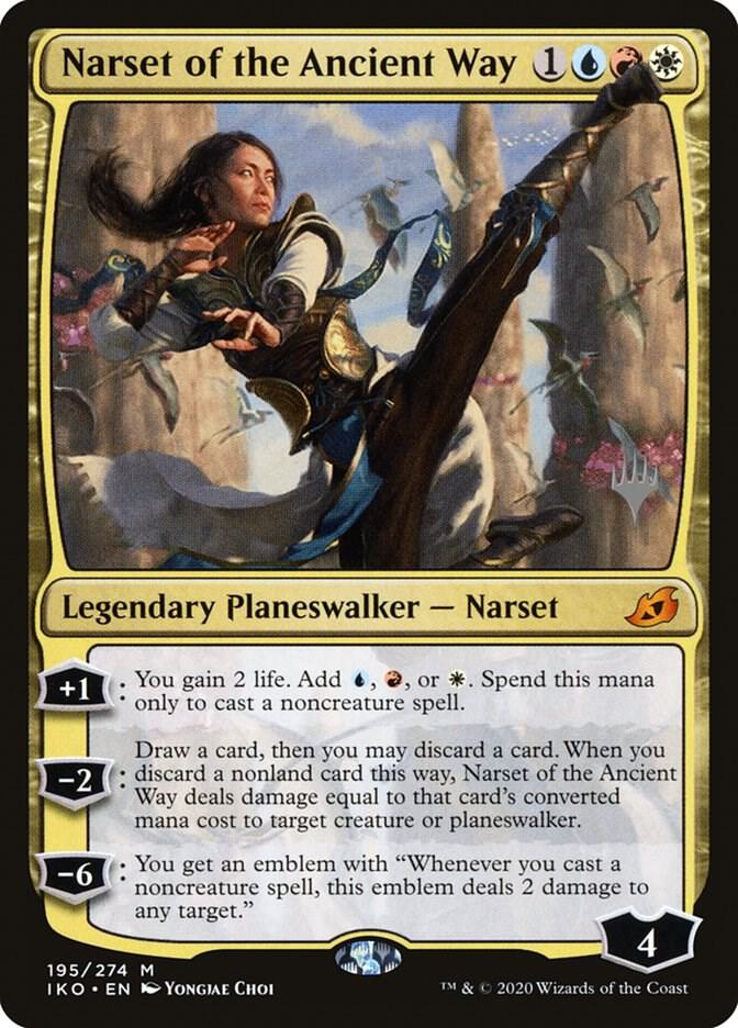 Narset of the Ancient Way, Promo Pack: Ikoria 195