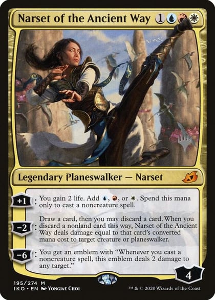 Narset of the Ancient Way, Promo Pack: Ikoria 195