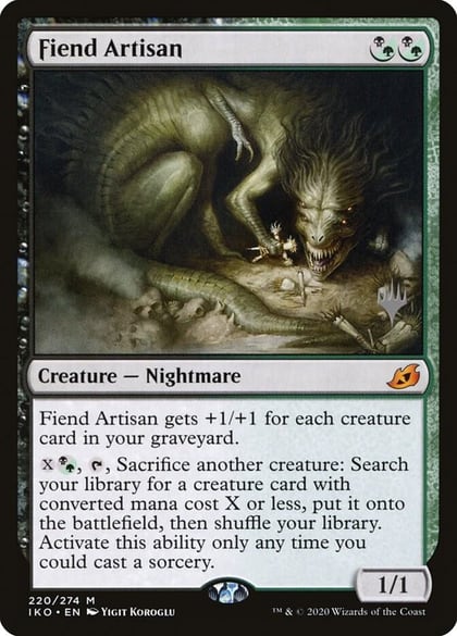 Fiend Artisan, Promo Pack: Ikoria 220