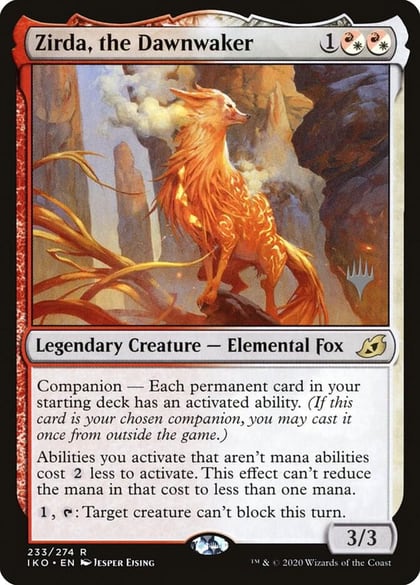 Zirda, the Dawnwaker, Promo Pack: Ikoria 233