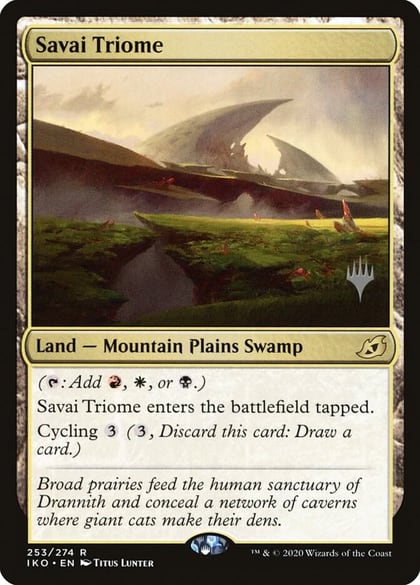 Savai Triome, Promo Pack: Ikoria 253