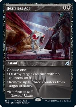 Heartless Act, Promo Pack: Ikoria 366