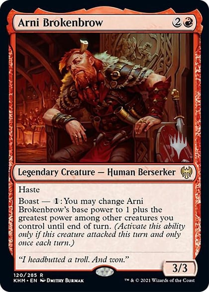 Arni Brokenbrow, Promo Pack: Kaldheim 120