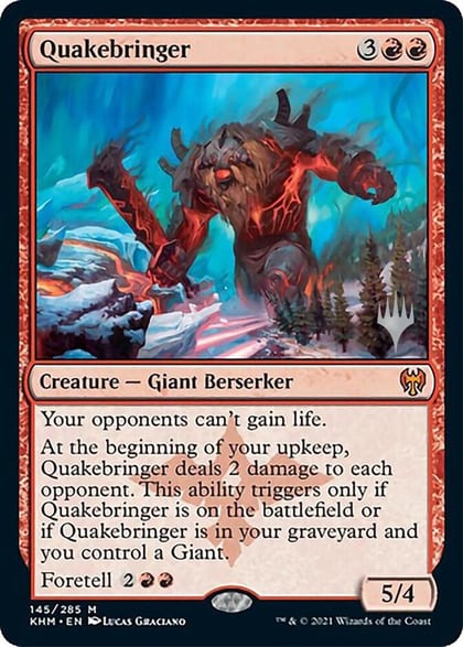 Quakebringer, Promo Pack: Kaldheim 145