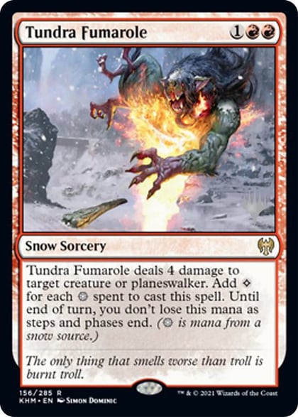 Tundra Fumarole, Promo Pack: Kaldheim 156