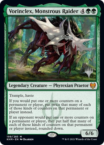 Vorinclex, Monstrous Raider, Promo Pack: Kaldheim 199