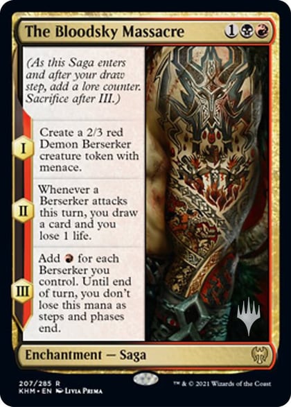 The Bloodsky Massacre, Promo Pack: Kaldheim 207