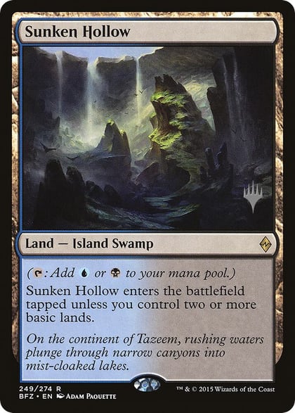 Sunken Hollow, Promo Pack: Kaldheim 249