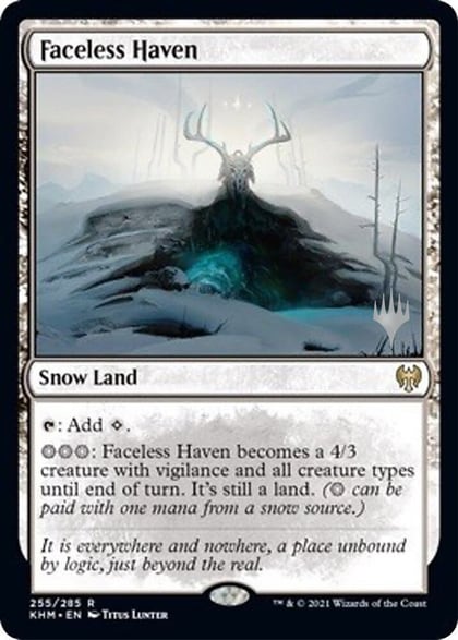 Faceless Haven, Promo Pack: Kaldheim 255
