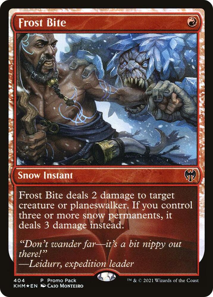 Frost Bite, Promo Pack: Kaldheim 404