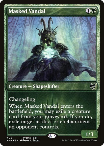 Masked Vandal, Promo Pack: Kaldheim 405