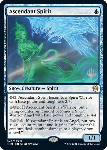 Ascendant Spirit, Promo Pack: Kaldheim 43