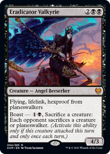 Eradicator Valkyrie, Promo Pack: Kaldheim 94