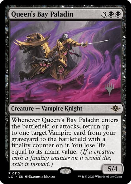Queen's Bay Paladin, Promo Pack: The Lost Caverns of Ixalan 115