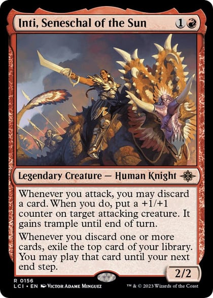 Inti, Seneschal of the Sun, Promo Pack: The Lost Caverns of Ixalan 156