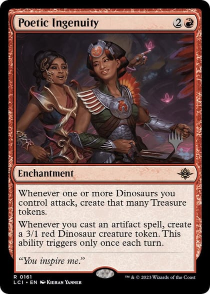 Poetic Ingenuity, Promo Pack: The Lost Caverns of Ixalan 161