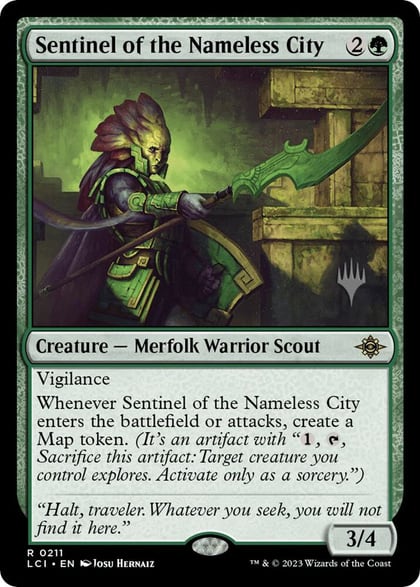 Sentinel of the Nameless City, Promo Pack: The Lost Caverns of Ixalan 211