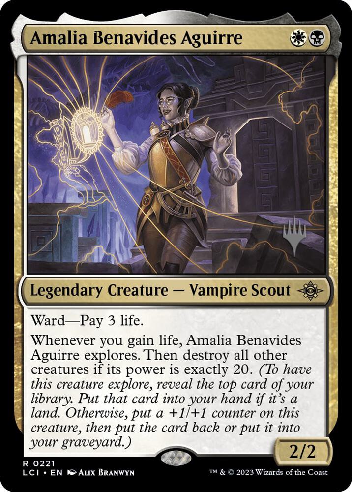 Amalia Benavides Aguirre, Promo Pack: The Lost Caverns of Ixalan 221