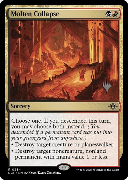 Molten Collapse, Promo Pack: The Lost Caverns of Ixalan 234