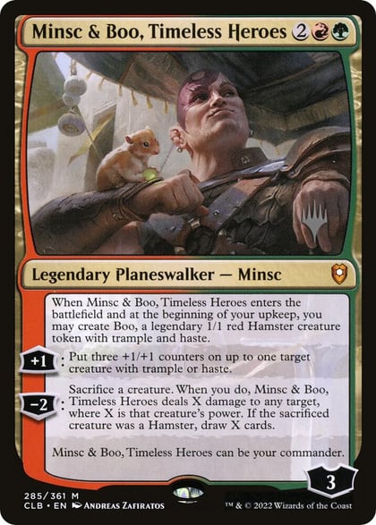 Minsc & Boo, Timeless Heroes, Promo Pack: The Lost Caverns of Ixalan 285