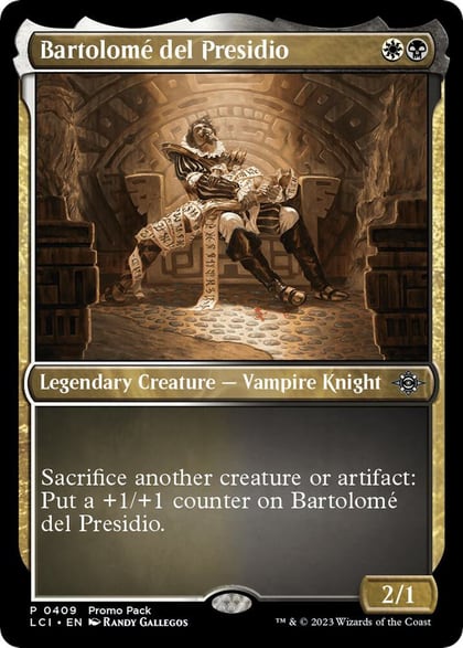 Bartolome del Presidio, Promo Pack: The Lost Caverns of Ixalan 409