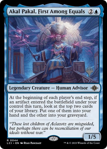 Akal Pakal, First Among Equals, Promo Pack: The Lost Caverns of Ixalan 44