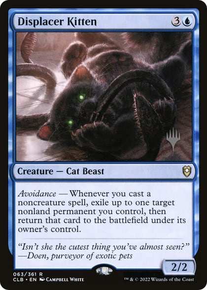 Displacer Kitten, Promo Pack: The Lost Caverns of Ixalan 63